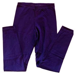 NWT American Apparel Jersey Legging Dark Purple